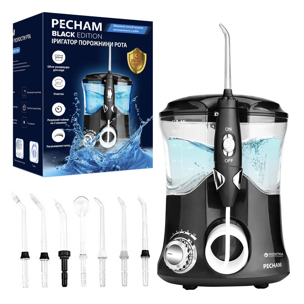 Ирригатор PECHAM Professional Black Edition